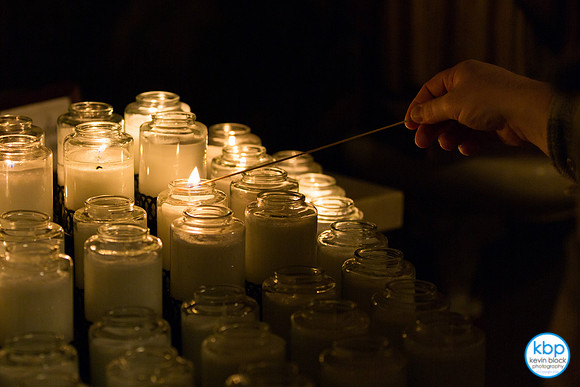 Candles in North Beach